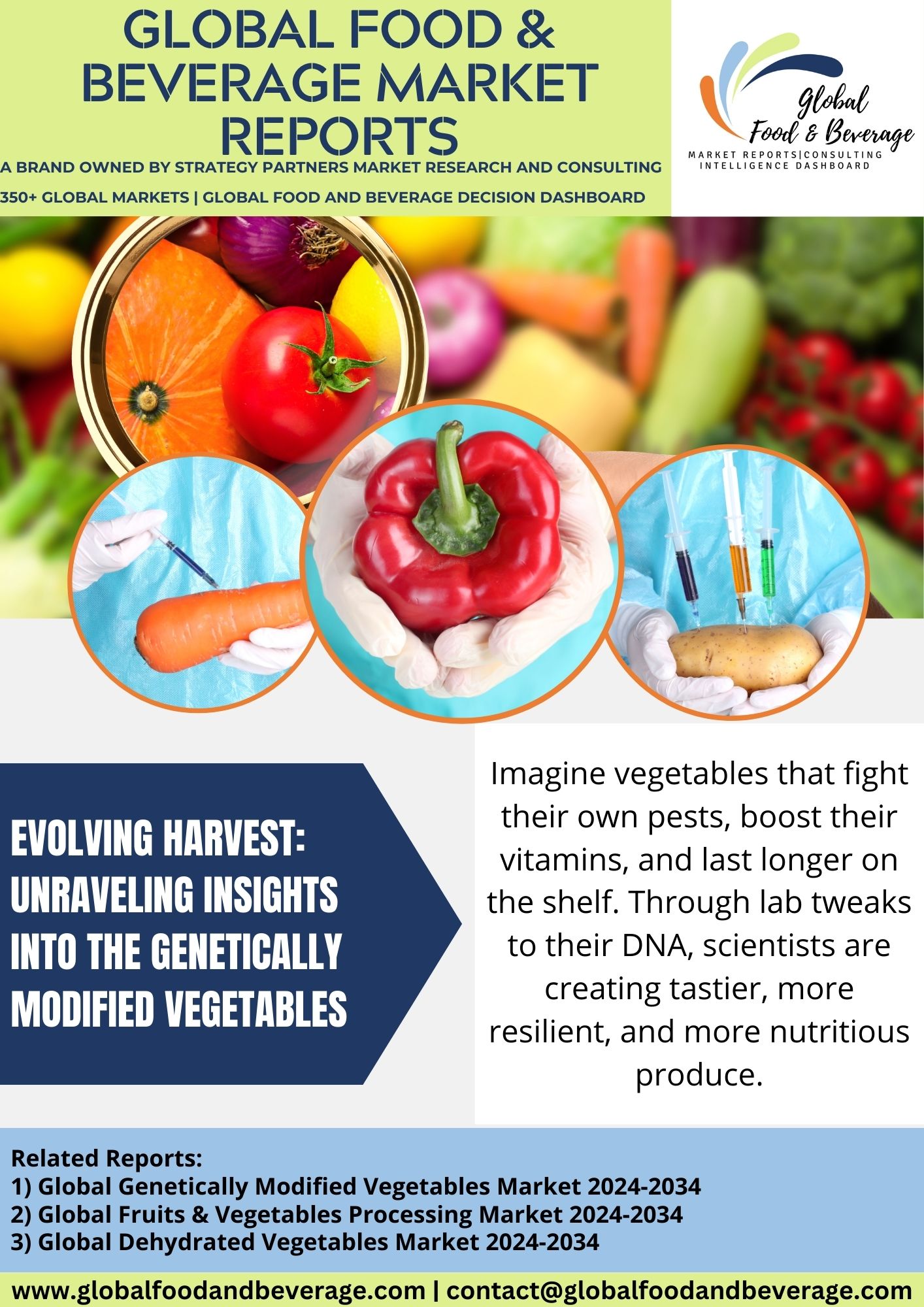 Evolving Harvest: Unraveling Insights into the Genetically Modified Vegetables Market