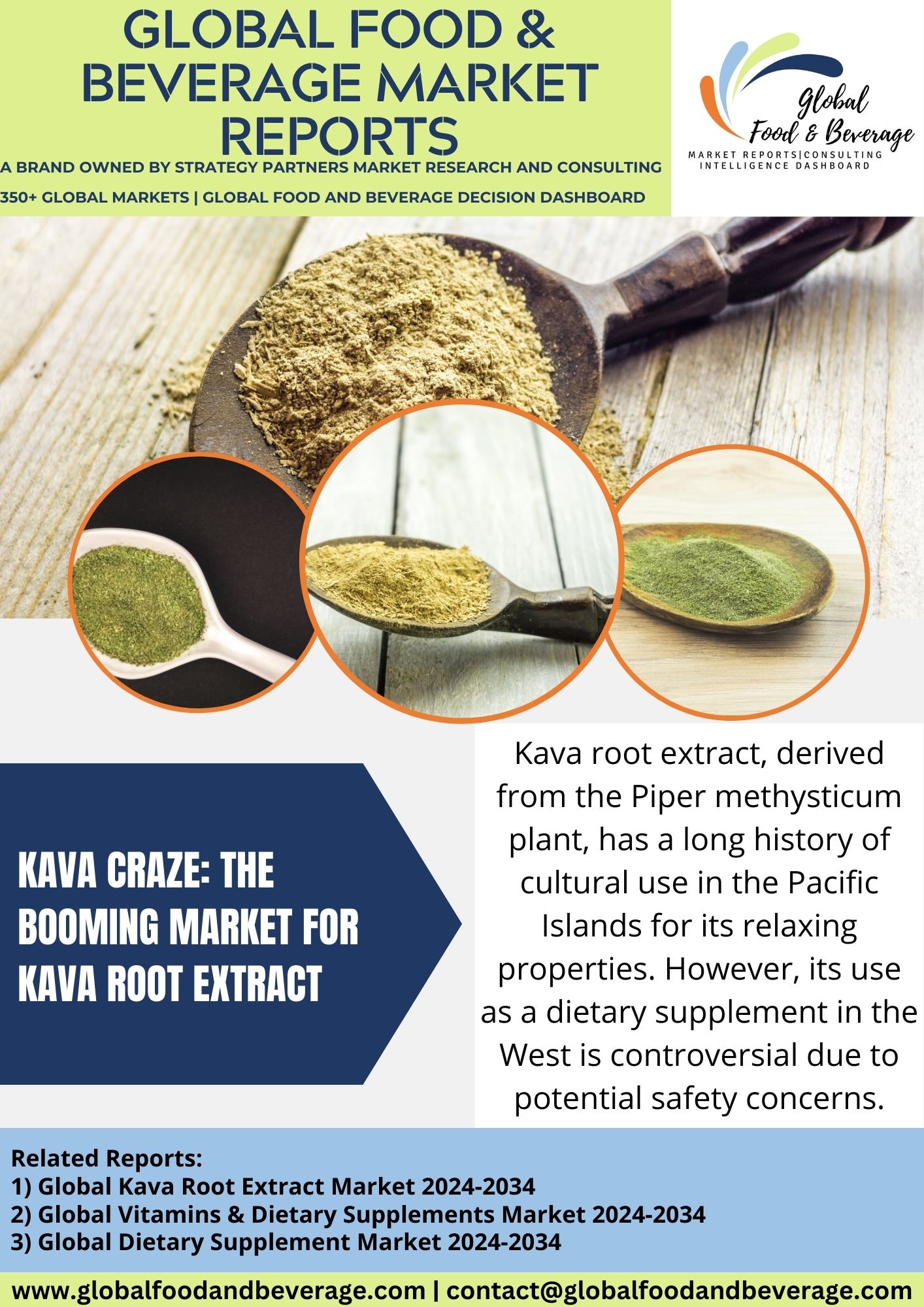 The Booming Kava Root Extract Market Size, Forecast, Growth – Global Food and Beverages