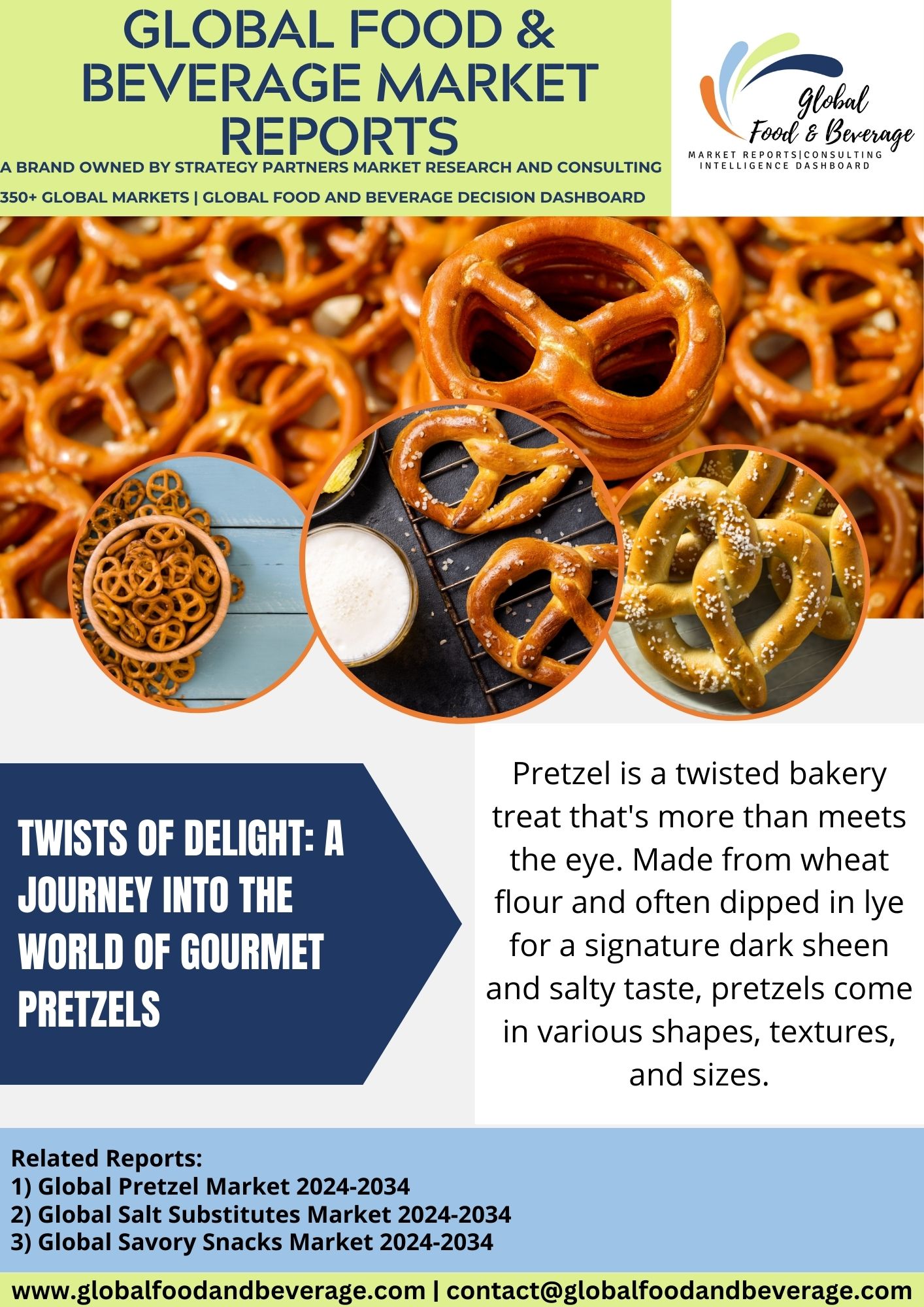 Twists of delight: A journey into the world of gourmet pretzels           