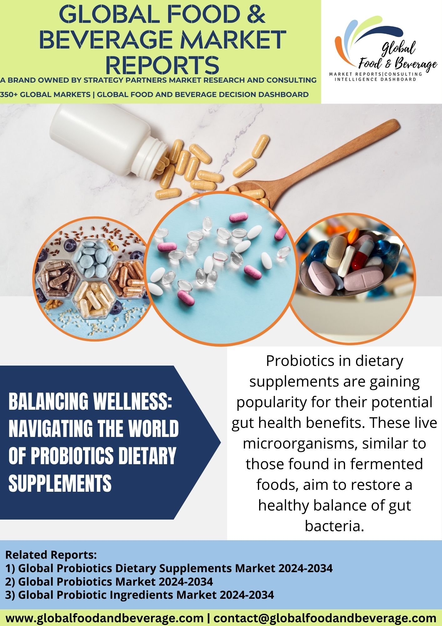 Balancing wellness: navigating the world of probiotics dietary supplements          