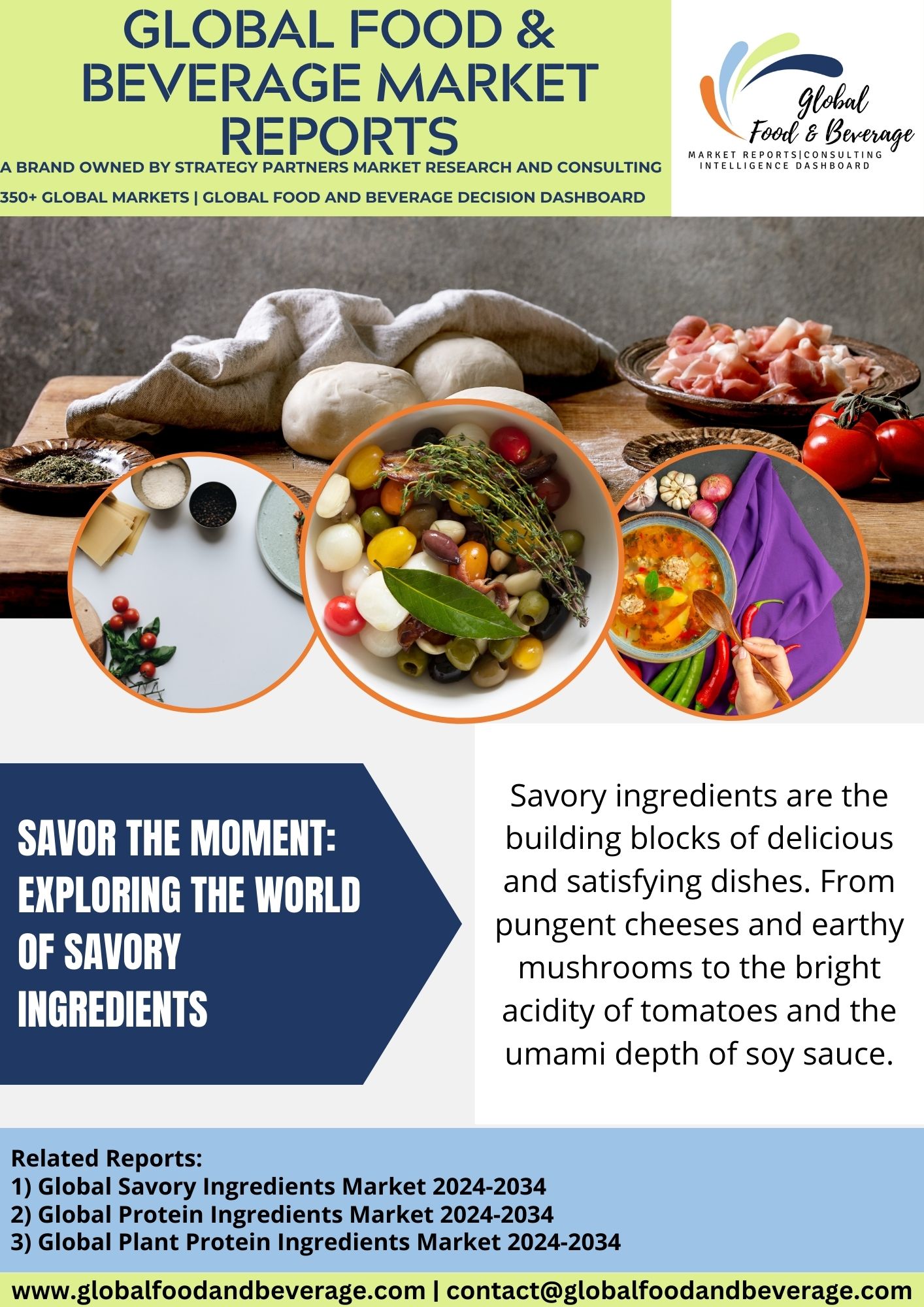 Savory Ingredients: Exploring A World Of Savory Moments          