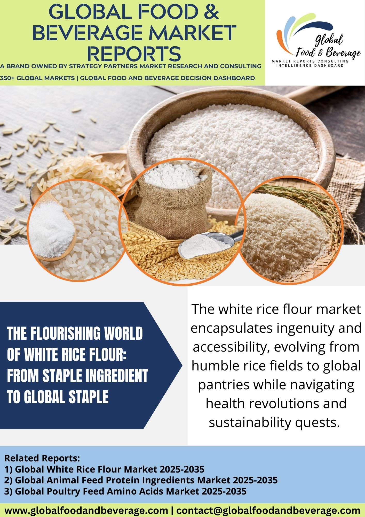 White Rice Flour: From Staple Ingredient to Global Staple        