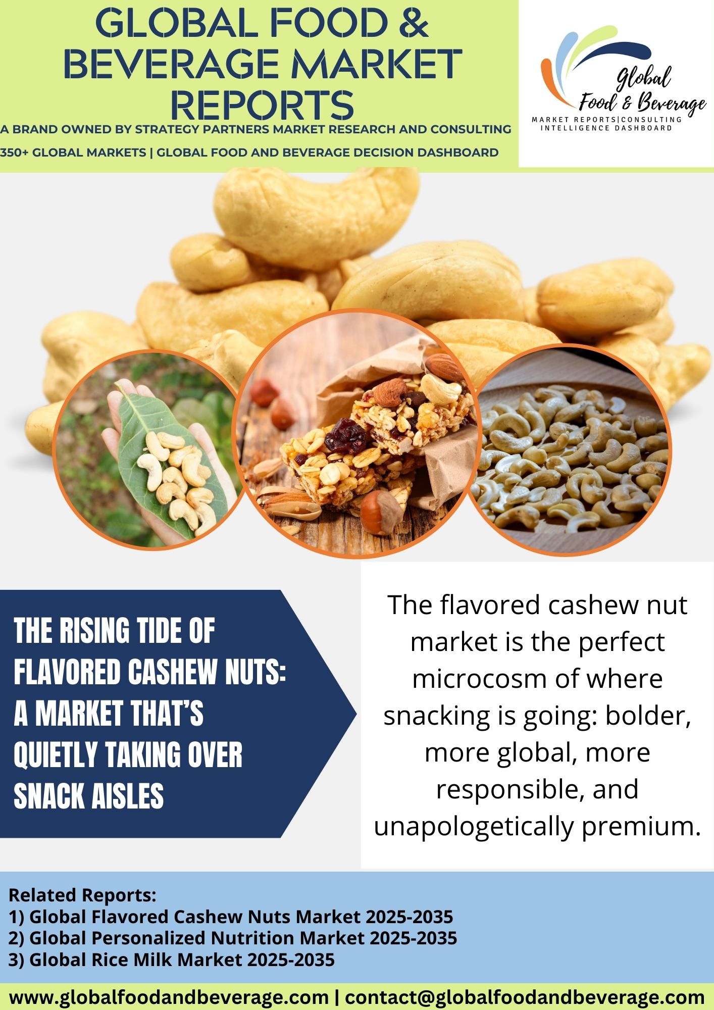 The Rising Tide of Flavored Cashew Nuts: A Market That’s Quietly Taking Over Snack Aisles