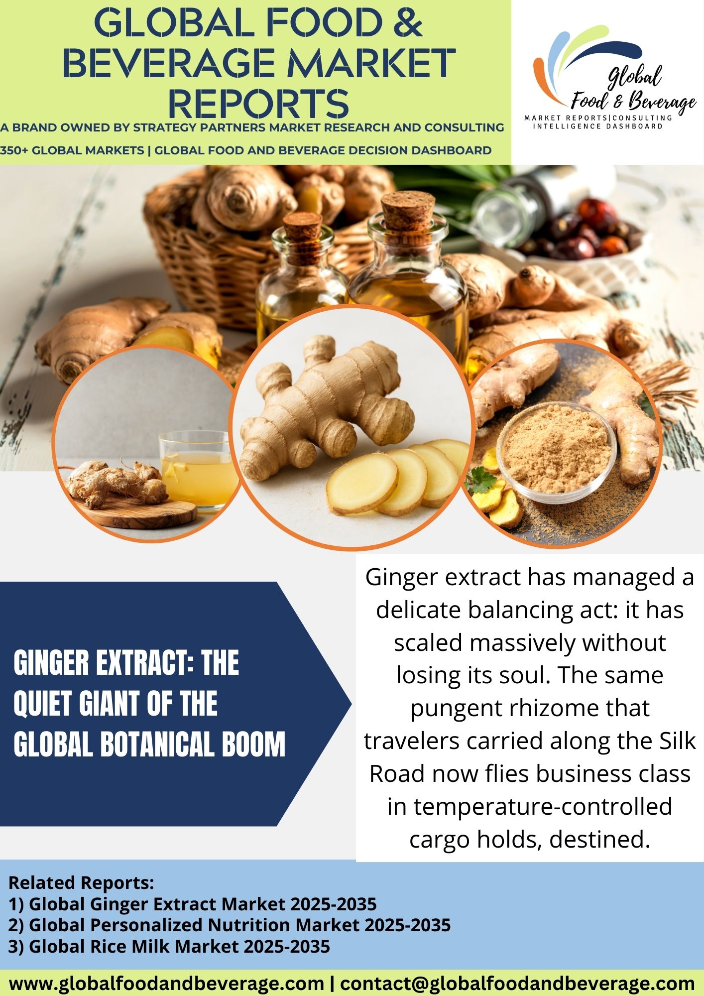 Ginger Extract: The Quiet Giant of the Global Botanical Boom