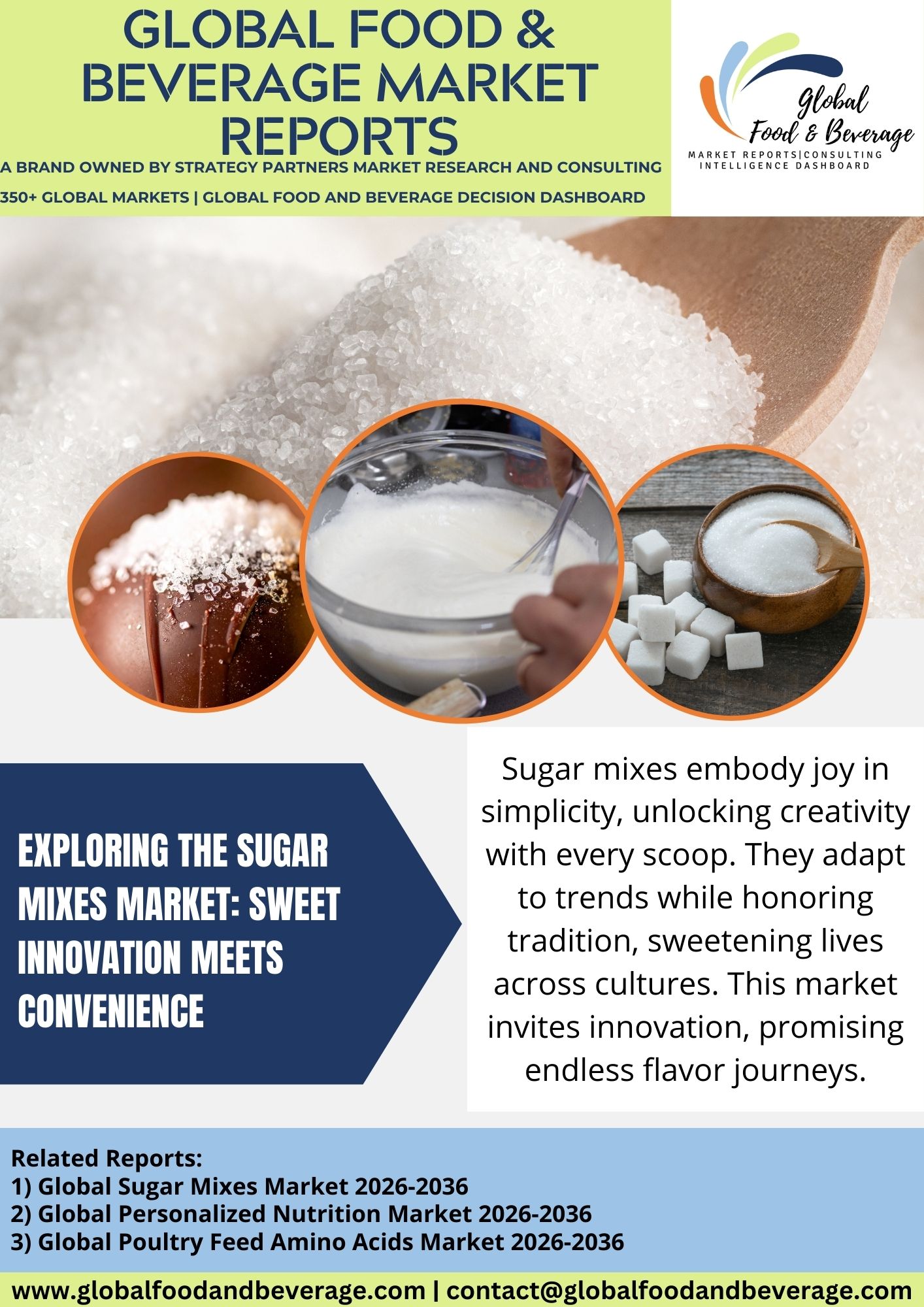 Sugar Mixes Market: Sweet Innovation Meets Convenience