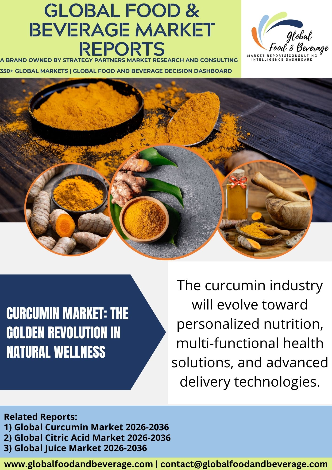 Curcumin Market: The Golden Revolution in Natural Wellness