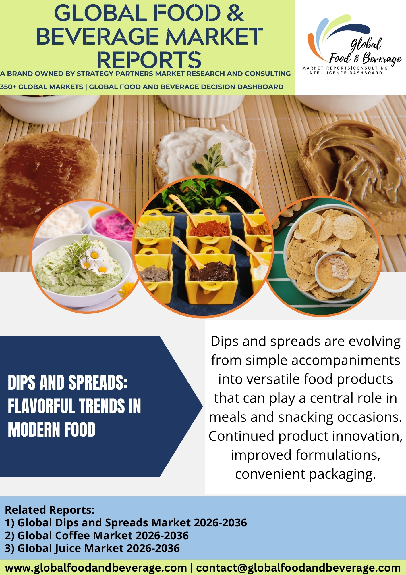 Dips and Spreads: Flavorful Trends in Modern Food